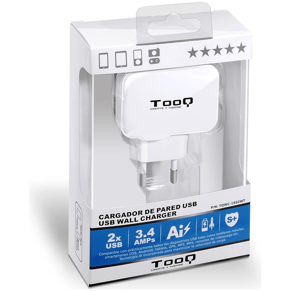 TQWC-1S02WT, Interno, GPS, MP3, MP4, Telefono cellulare, Console portatile, Smartphone, Tablet, AC, Bianco, Contatto, 100 - 240 - Foto 8