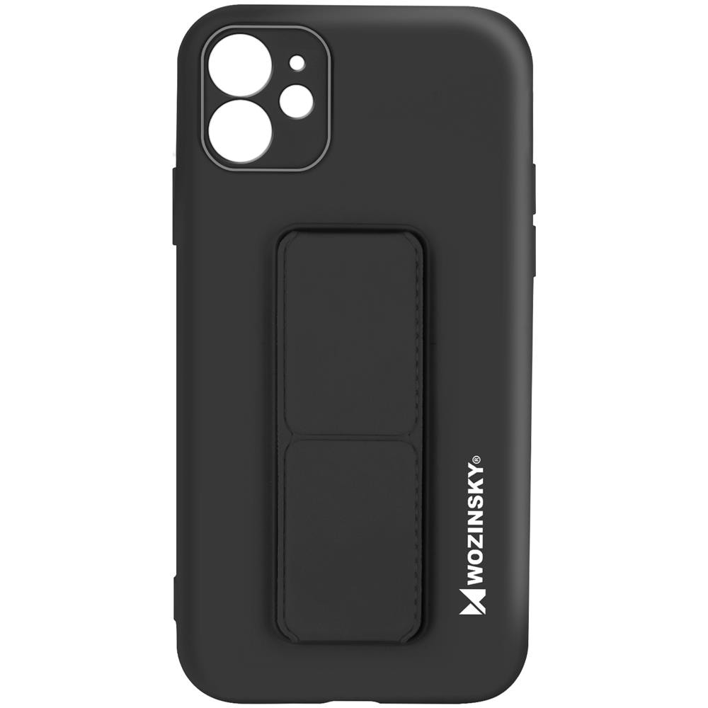 Cover Per Iphone 12 Cavalletto Pieghevole Magnetico Nera - Foto 1