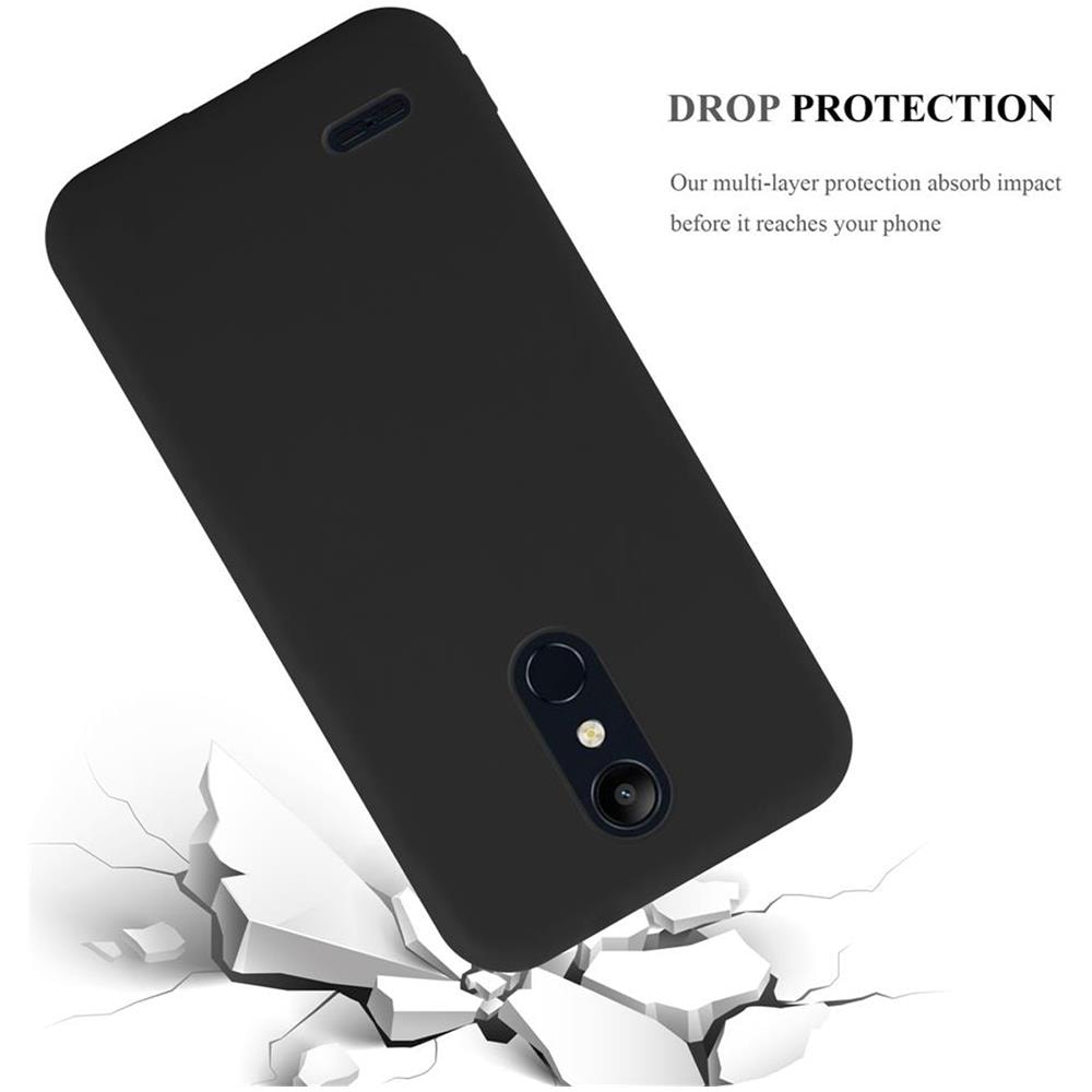 Custodia Compatibile Con Lg K11 2018 / K11 Plus In Candy Nero - Coperchio Protettivo In Silicone Tpu Flessibile - Foto 8