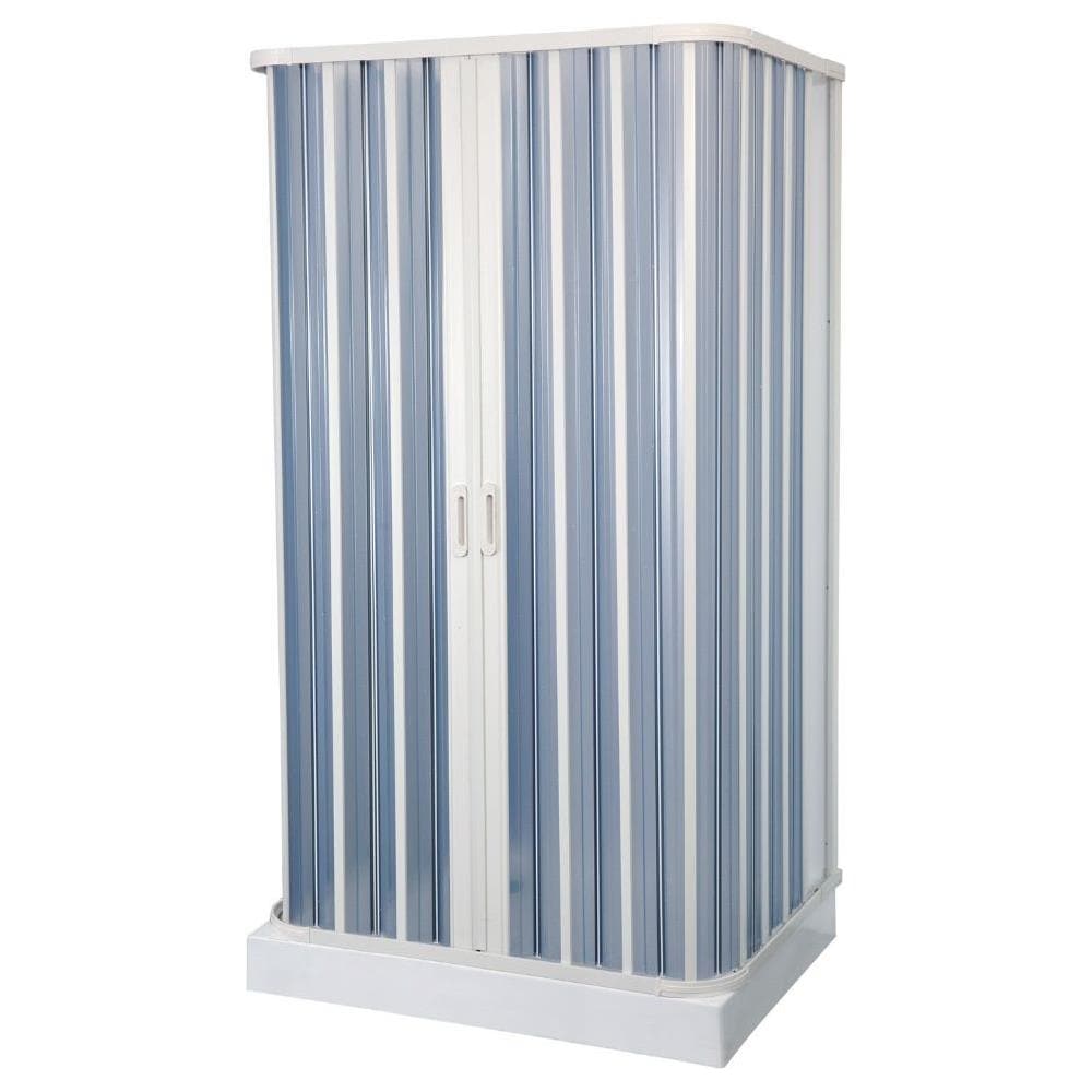 Box Doccia A Soffietto A Tre Lati In Pvc Guide Estensibili Aperture Reversibili *** Misure : 68-80 X 80 X 68-80 Cm - Foto 1