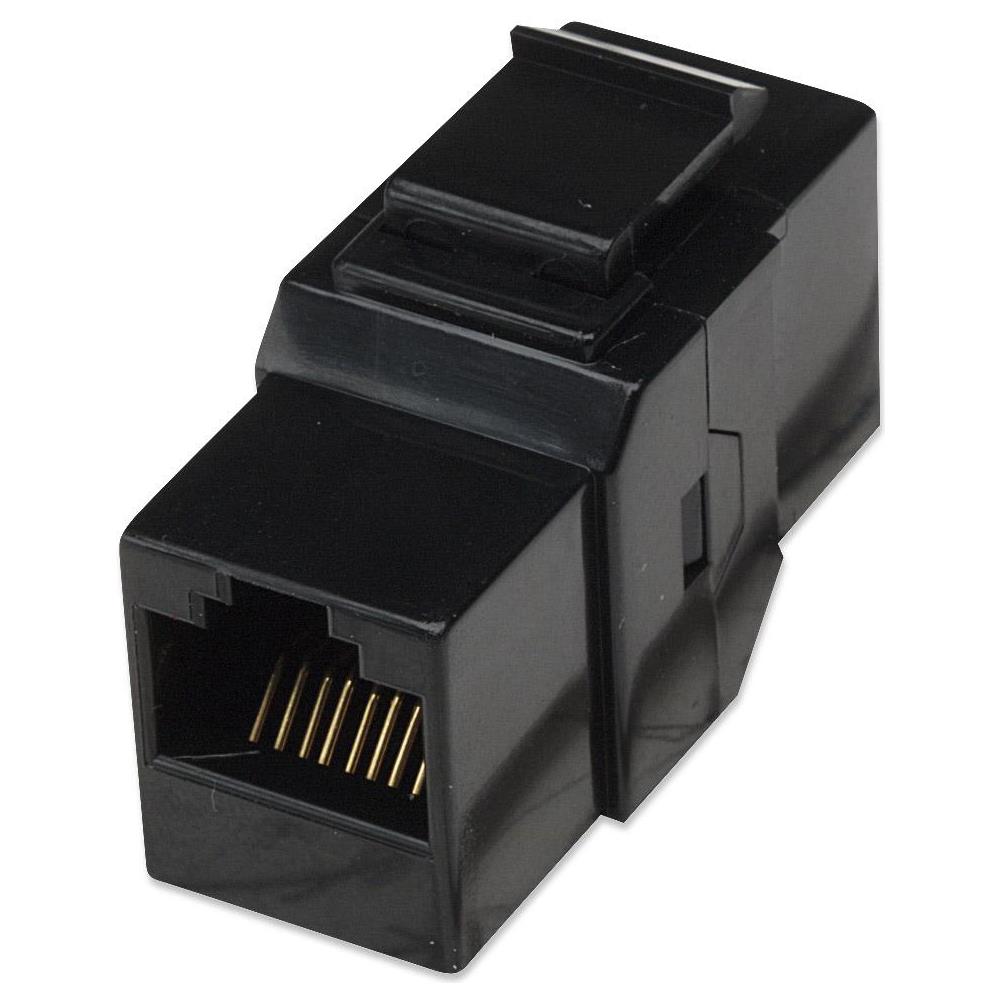 Accoppiatore Keystone Rj45 F /f Cat. 6 UTP Colore Nero - Foto 3