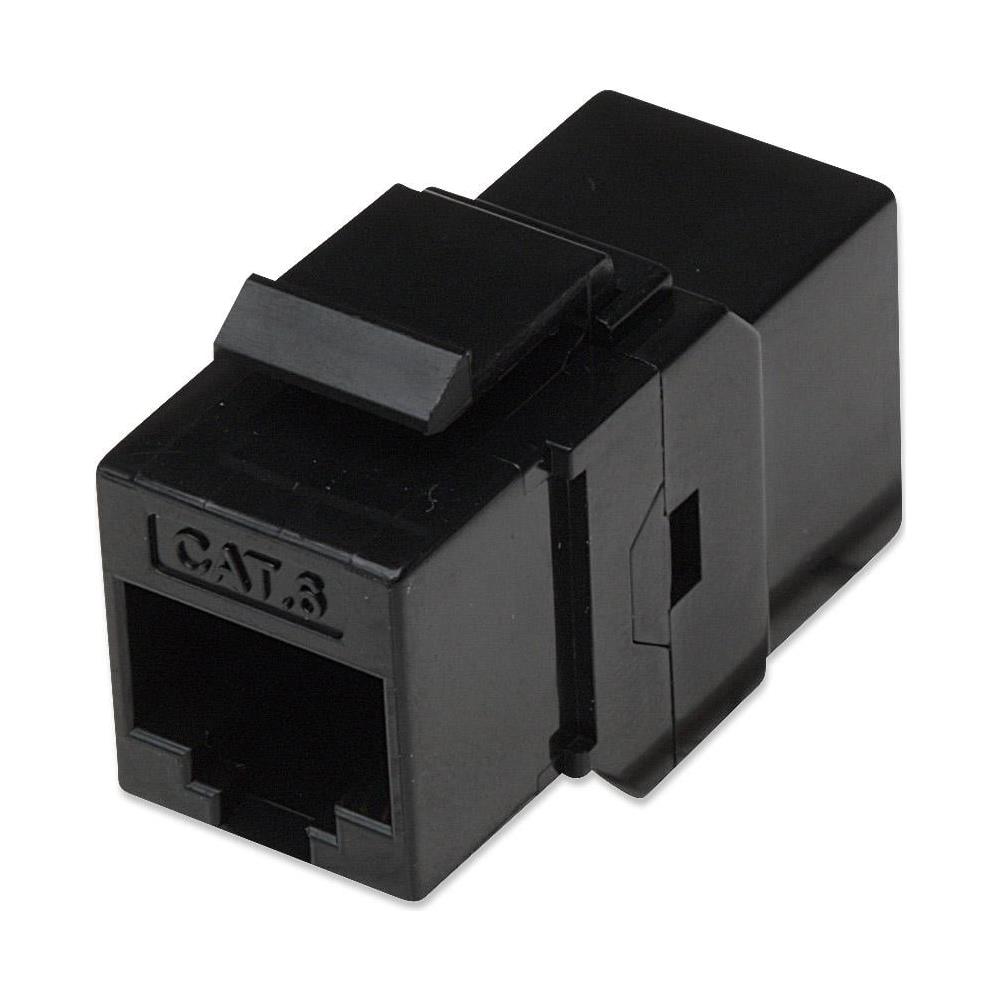 Accoppiatore Keystone Rj45 F /f Cat. 6 UTP Colore Nero - Foto 1