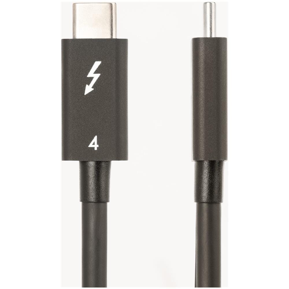 Cavo Thunderbolt 4 da 50cm - 40Gbps - PD 100W - Cavo Video /Trasferimento dati 4K / 8K - Cavo Thunderbolt Certificato Intel Compatibile con USB4/Thunderbolt 3/USB 3.2/USB Tipo C /DisplayPort - Cavo USB C - Foto 2