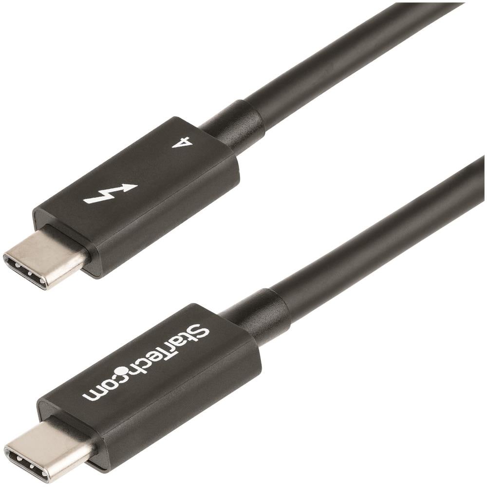 Cavo Thunderbolt 4 da 50cm - 40Gbps - PD 100W - Cavo Video /Trasferimento dati 4K / 8K - Cavo Thunderbolt Certificato Intel Compatibile con USB4/Thunderbolt 3/USB 3.2/USB Tipo C /DisplayPort - Cavo USB C - Foto 1