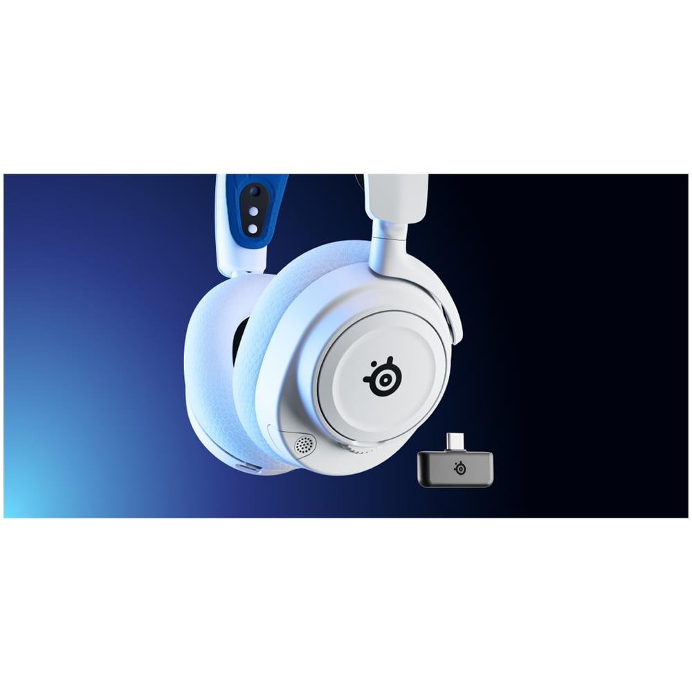 ARCTIS NOVA 7P WHITE Auricolare Wireless A Padiglione Giocare Bluetooth Blu, Bianco - Foto 4
