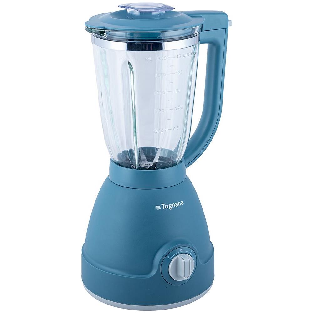 Frullatore da tavolo Iridea Champagne D2DFU03IRZU Capacità 1.5 Litri Potenza 1000 Watt Colore Blu - Foto 2