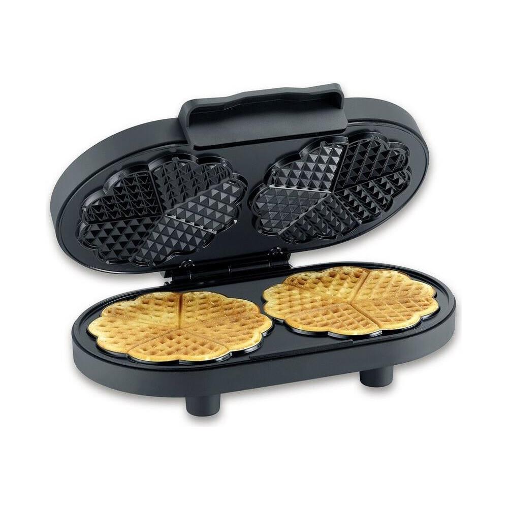 Macchina per Waffle WA 2118 Potenza 1200 W 2 Waffle Colore Nero - Foto 2