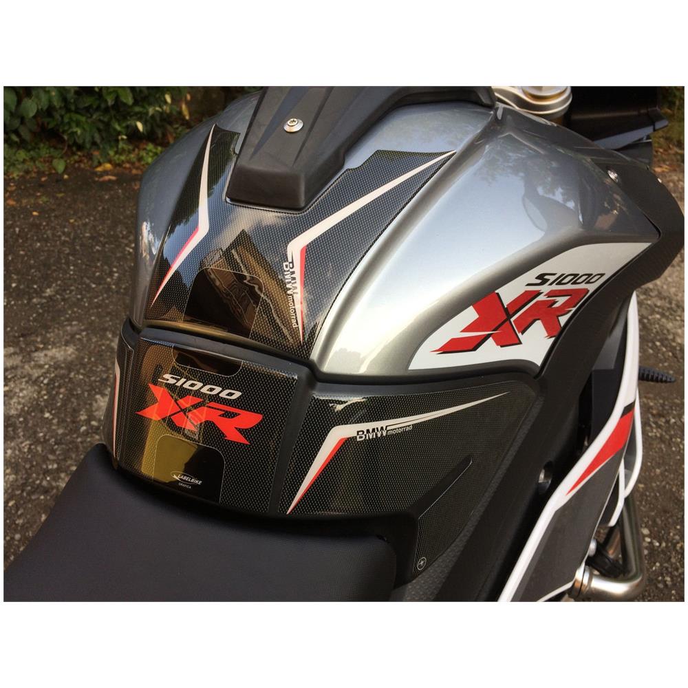 KIT ADESIVI 3D S1000 XR PROTEZIONI SERBATOIO compatibili per MOTO BMW S1000XR