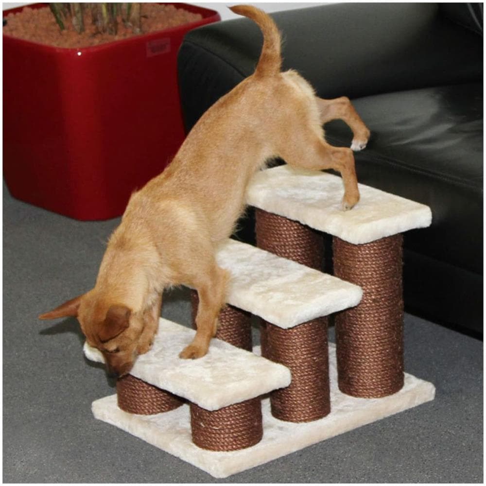 Scala Per Animali Domestici Easy Climb 45x35x34 Cm Marrone 82410 - Foto 4