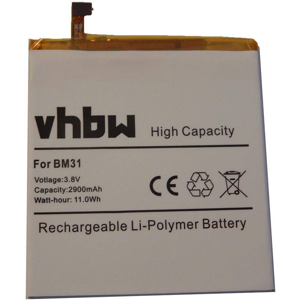 Li-polymer Batteria 2900mah (3.8v) Per Cellulari E Smartphone Xiaomi M3, Mi 3, Miui 3 Sostituisce Bm31. - Foto 1