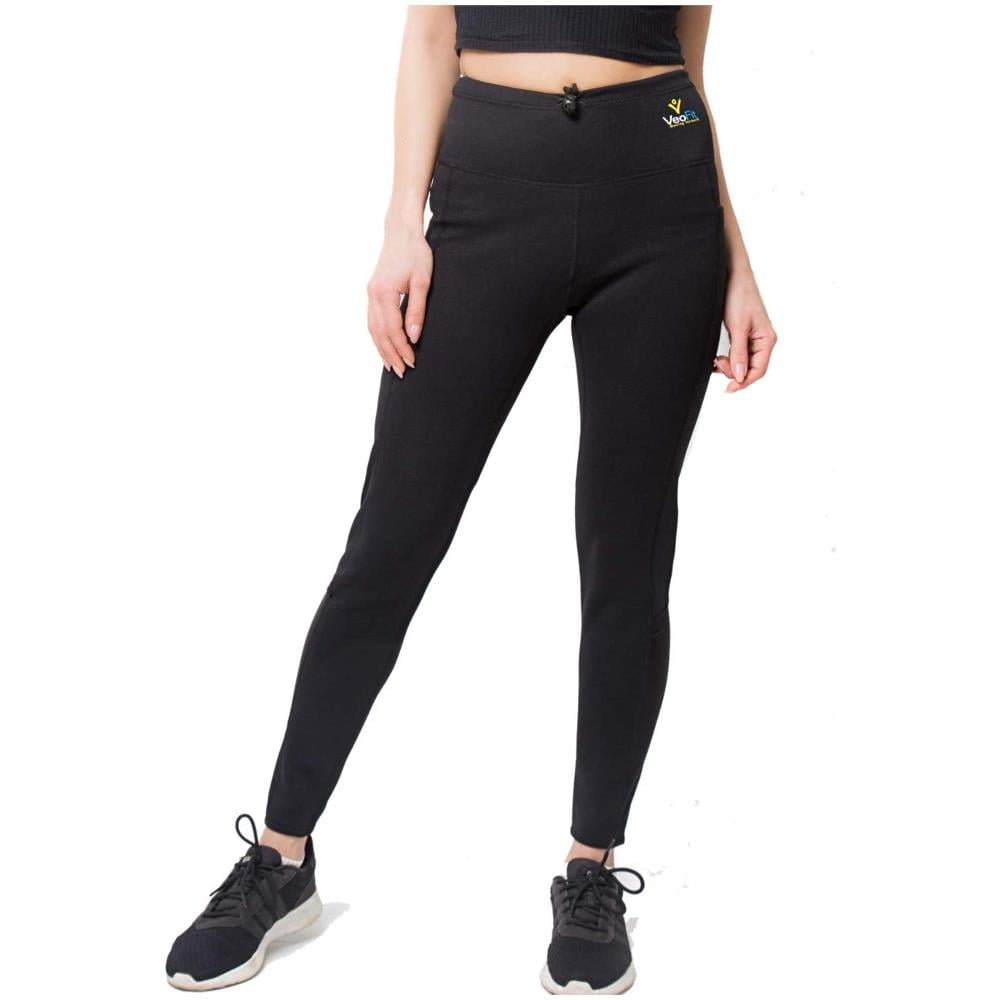 Pantalone Per Sudorazione Legging Dimagrante Donna - Tonifica E Aiuta Ad Eliminare L'acqua In Eccesso Per La Pelle Più Soda E Una Silhouette Raffinata - Xl - Foto 1