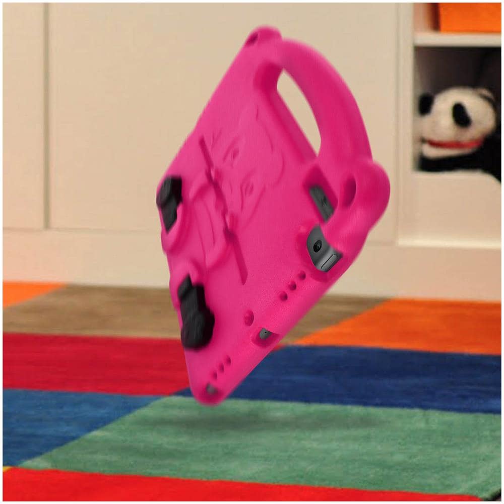 Cover Ipad 9 2021 Ipad 8 2020 Ipad 7 2019 Design Bambino Panda Manico Rosa - Foto 2