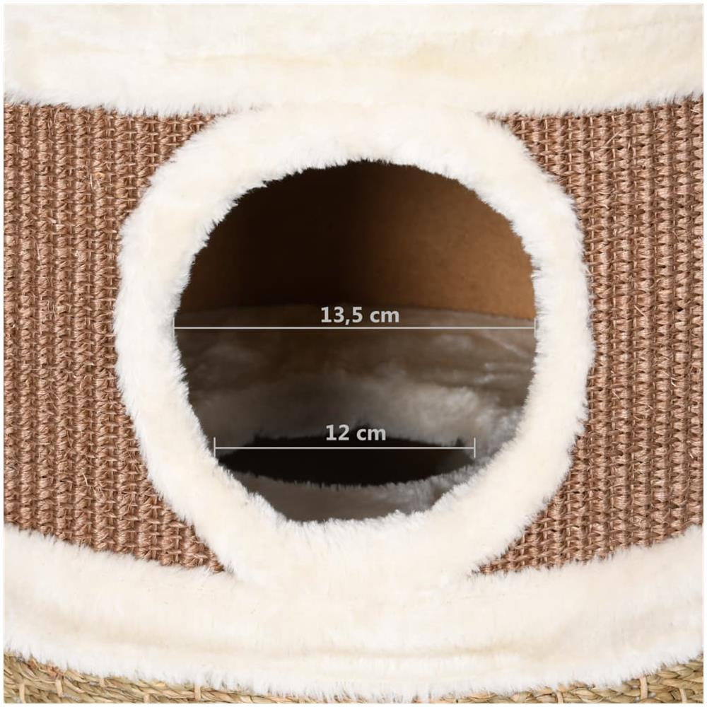 Tiragraffi a Forma di Barile 60 cm in Giunco - Foto 3