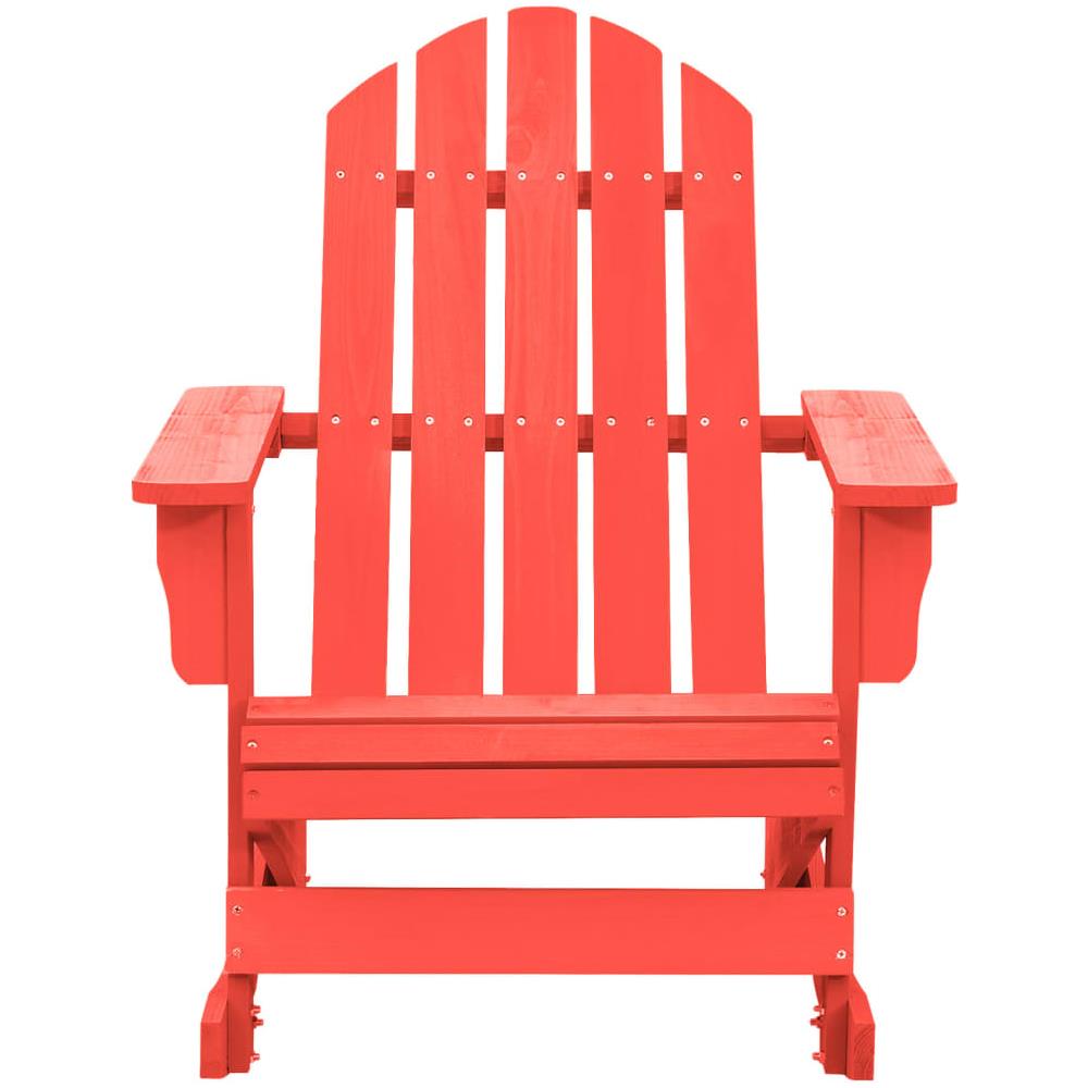 Sedia Giardino Adirondack in Legno Massello di Abete Rossa - Foto 3