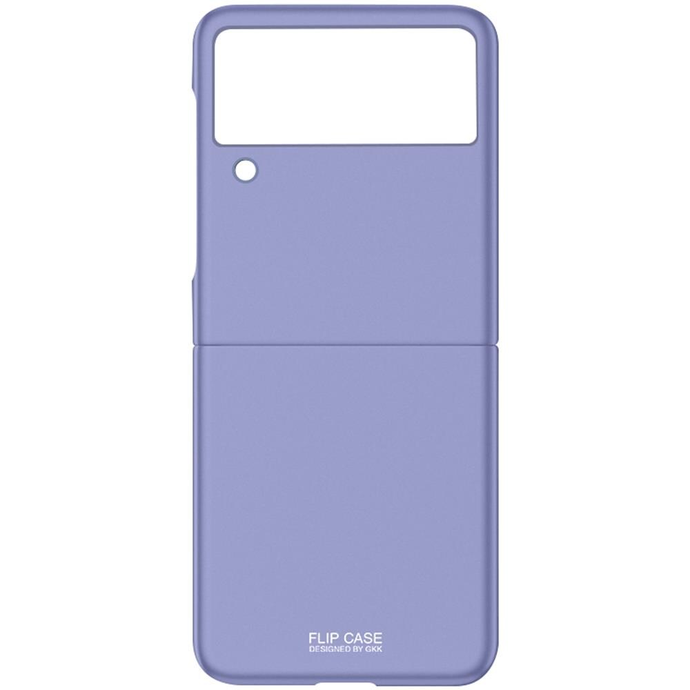 Cover Rigida Samsung Z Flip 3 In 2 Parti Banda Antiscivolo Viola - Foto 5