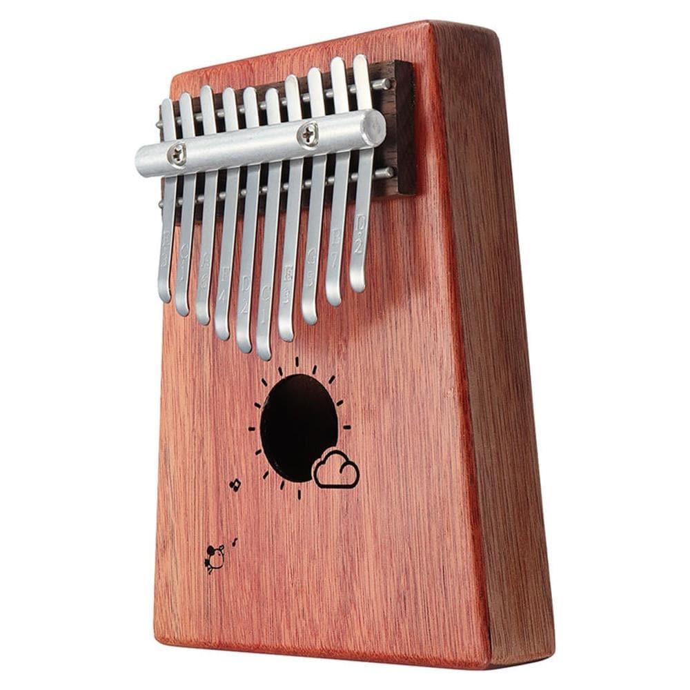 Kalimba 17 Toniche In Mogano - Pianoforte Da Pollice - Legno Naturale - Per Principianti - Foto 10