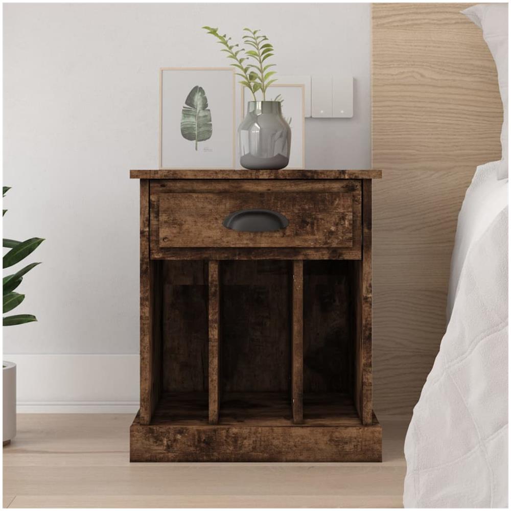 Comodino Rovere Fumo 43x36x50 Cm - Foto 1