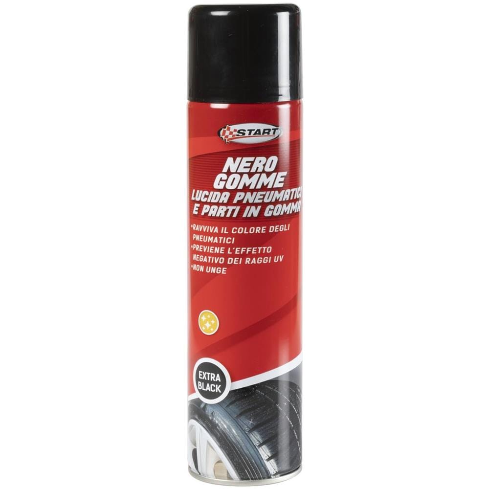 Spray Detergente Nero Gomme 400 Ml Per Auto Effetto Lucido - Foto 1