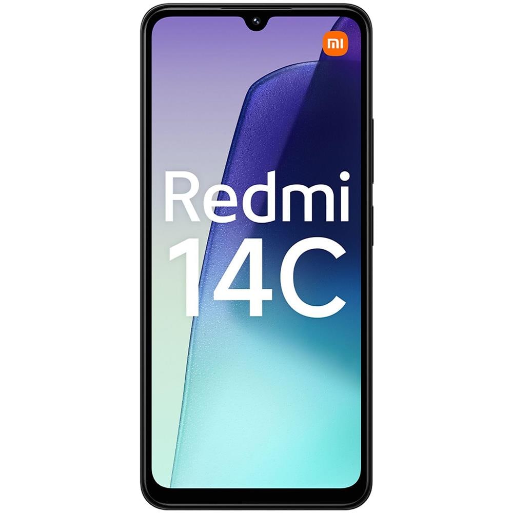 Redmi 14C 4G 128GB 4GB Ram Display 6.88" 50MP Main Camera MediaTek Helio G81 5160 mAh Midnight Black Tim - Foto 1