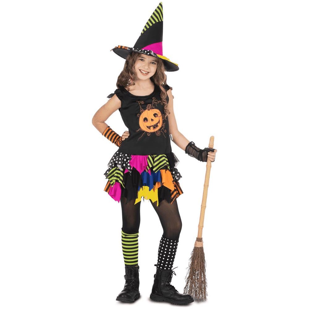 Costume Strega Zucca Taglia 10-12 anni - Foto 1