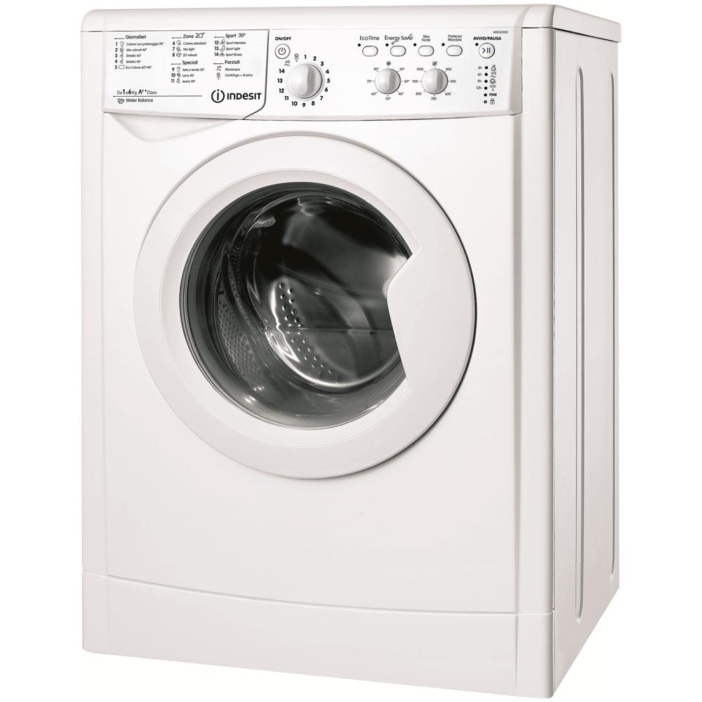 Indesit lavatrice slim iwsc61052cecoit 6 kg classe a centrifuga ... Dimensioni lavatrici salvaspazio