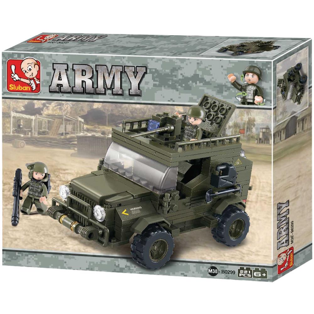 Sluban M38 B0299 Esercito Jeep Militare 221 Pz Eprice