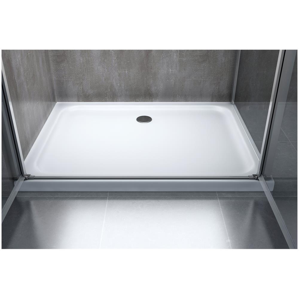 Box Doccia Angolare, Parete Fissa Laterale, Porta Battente, Apertura Saloon Reversibile, 67.5-70 Fissa X 67-70 Saloon - Foto 2
