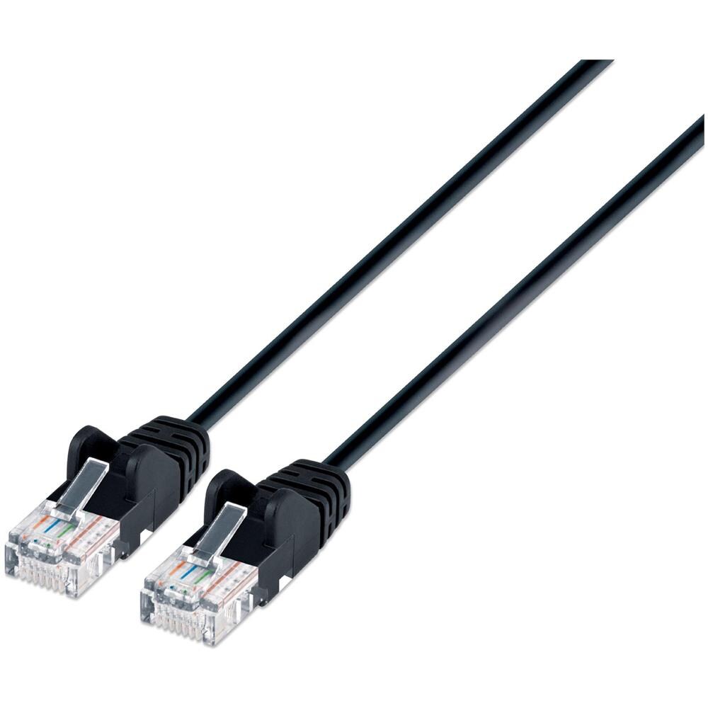 Cavo Patch Di Rete Cat6 Utp Slim 2 M Nero - Foto 1