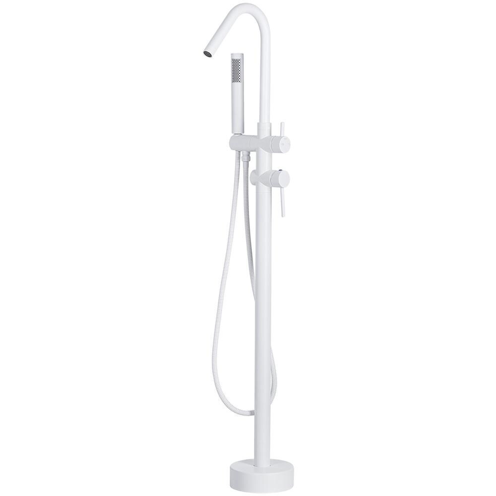 Miscelatore Per Vasca Freestanding Bianco Victoria - Foto 1