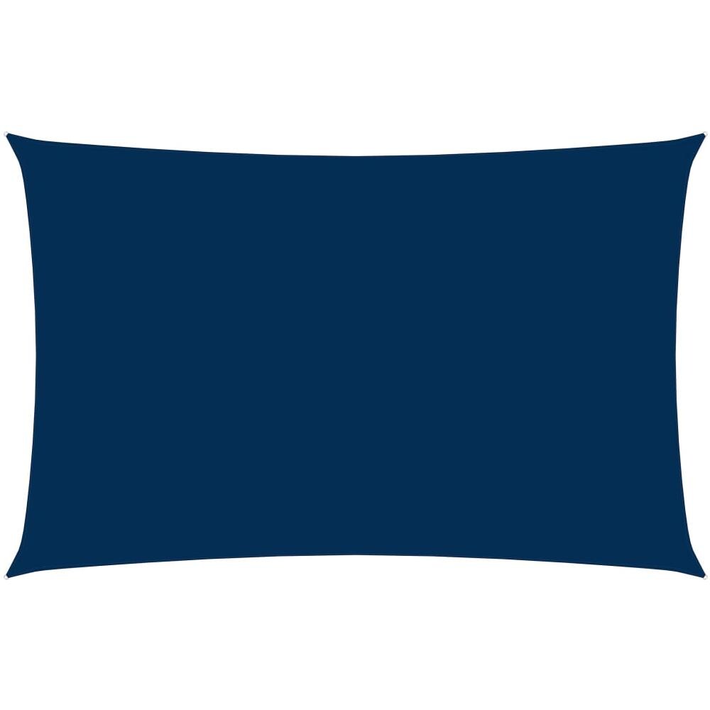 Parasole A Vela Oxford Rettangolare 3x6 M Blu - Foto 1
