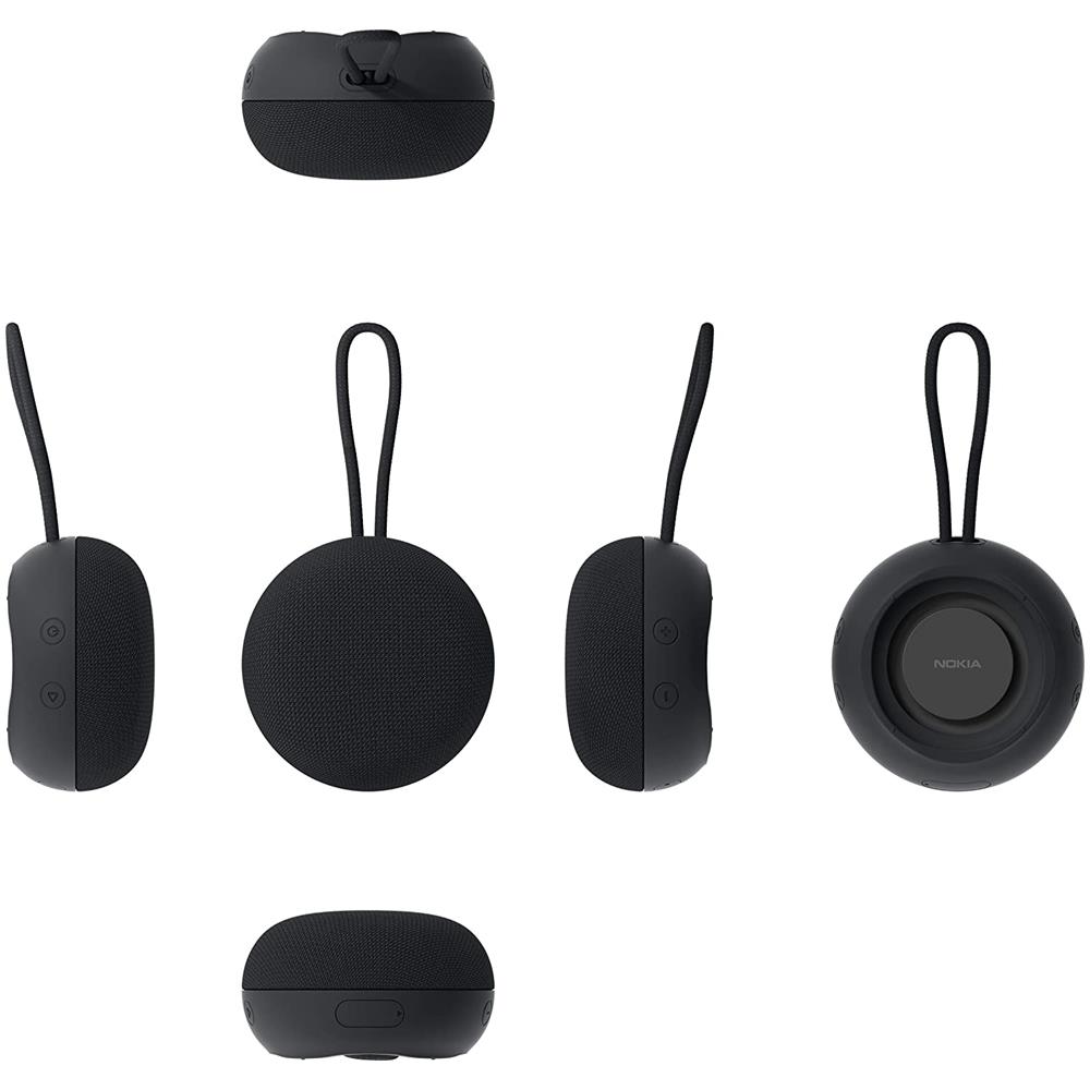 Speaker Portatile SP-101 Wireless Bluetooth 5.0 Microfono Incorporato 4 Ore Autonomia Colore Nero - Foto 2