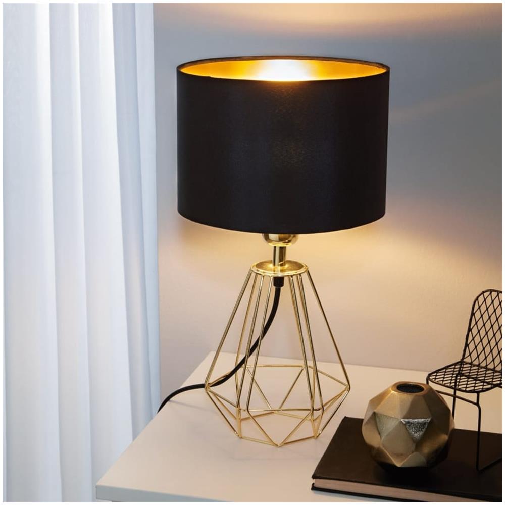 Lampada da Tavolo Carlton 2 Oro - Foto 2