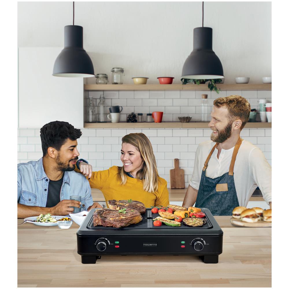 Griglia Elettrica Barbecue Smokeless Grill KG900 da Tavolo Potenza 2000 Watt - Foto 3