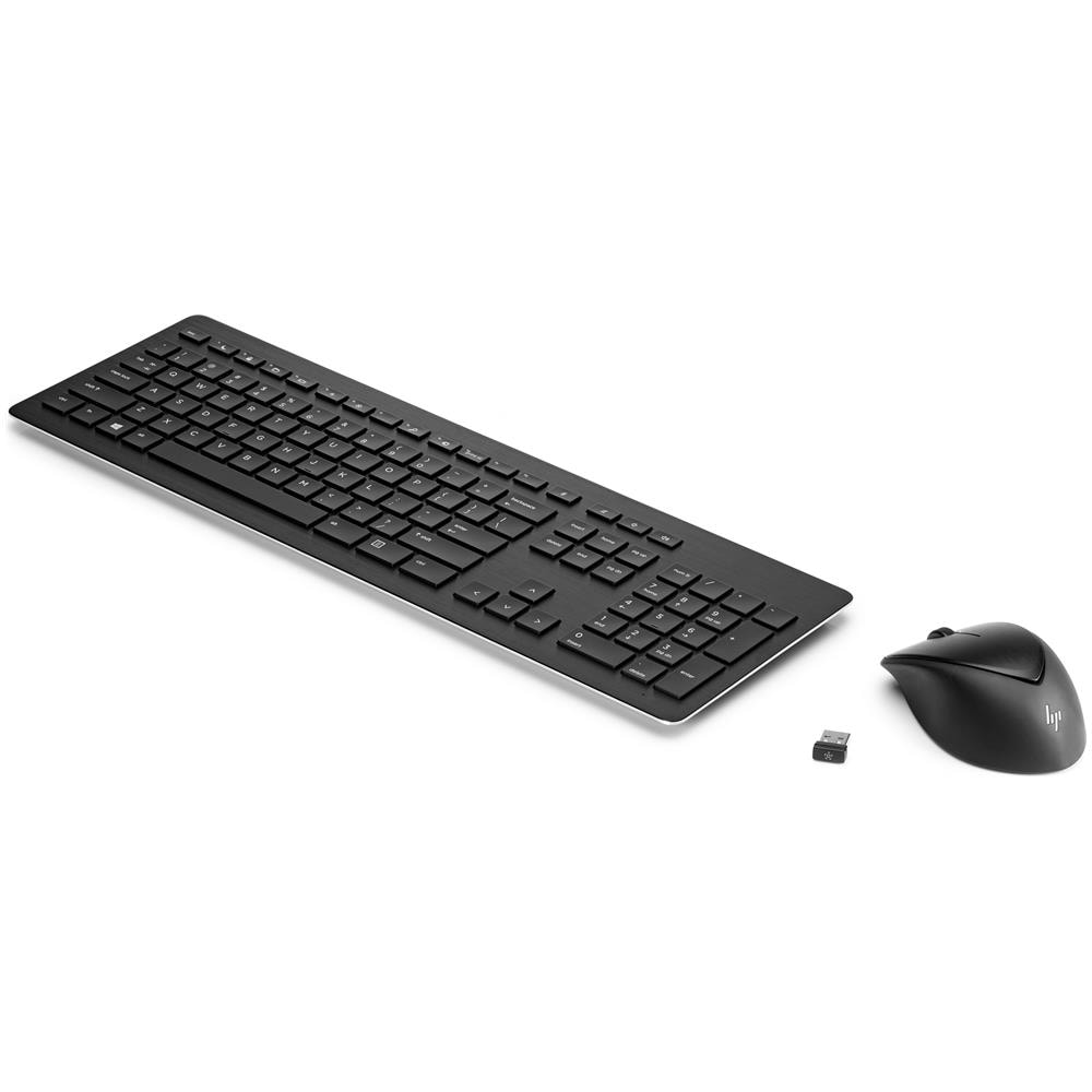 Tastiera e Mouse Wireless 3M165AA  per Casa e Ufficio (Layout Italiano) Colore Nero - Foto 2