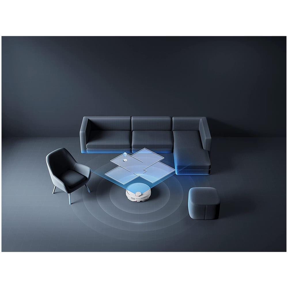 Robot Aspirapolvere e Lavapavimenti Mi Vacuum-Mop 2S Wi-Fi Navigazione LDS Potenza Aspirazione 2200 Pa Batteria 2600 mAh Controllo Tramite App Colore Bianco - Foto 9