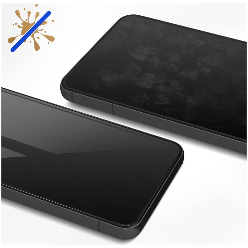 Vetro Temperato 9h Samsung Galaxy S22 Trasparente - Bordo Nero - Foto 2