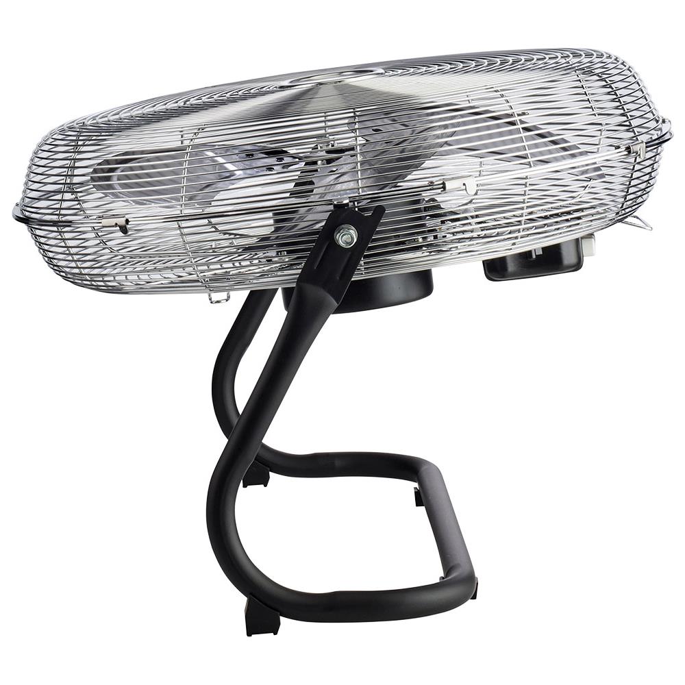 VS58 Ventilatore da Pavimento 3 Pale Diametro 45 cm Colore Argento / Nero - Foto 4