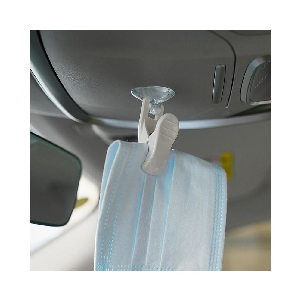 Ganci Con Clip A Ventosa, Confezione Da 4 White - Foto 2