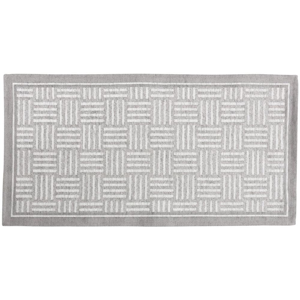 Tappeto Passatoia Cucina Corsia Retro Antiscivolo Disegni New Varie Fantasie By Suardi 55x240 Dekor Grigio - Foto 5