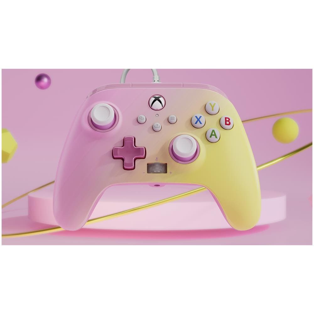 Controller cablato avanzato per Xbox Series X |S - Limonata rosa - Foto 14