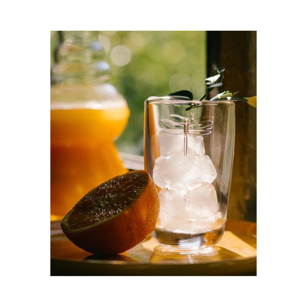 Bicchiere Dragonfly 390 ml Collezione Libellules Drinkware - Foto 3