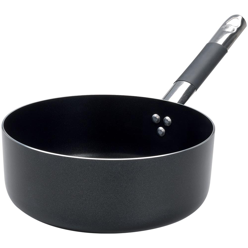 Casseruola 1 Manico Diametro 24 cm - Linea Al Black 3 mm - Foto 2
