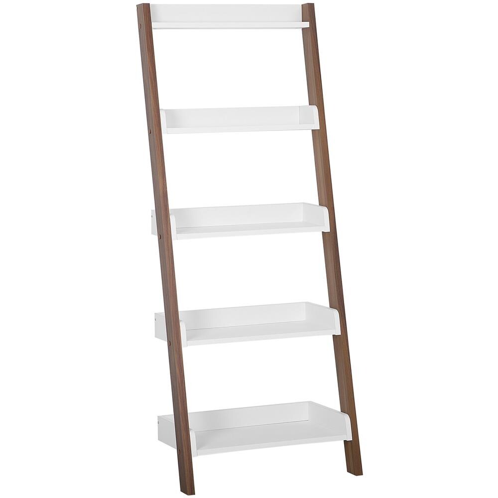 Scaffale Libreria Marrone E Bianco Mobile Trio - Foto 1