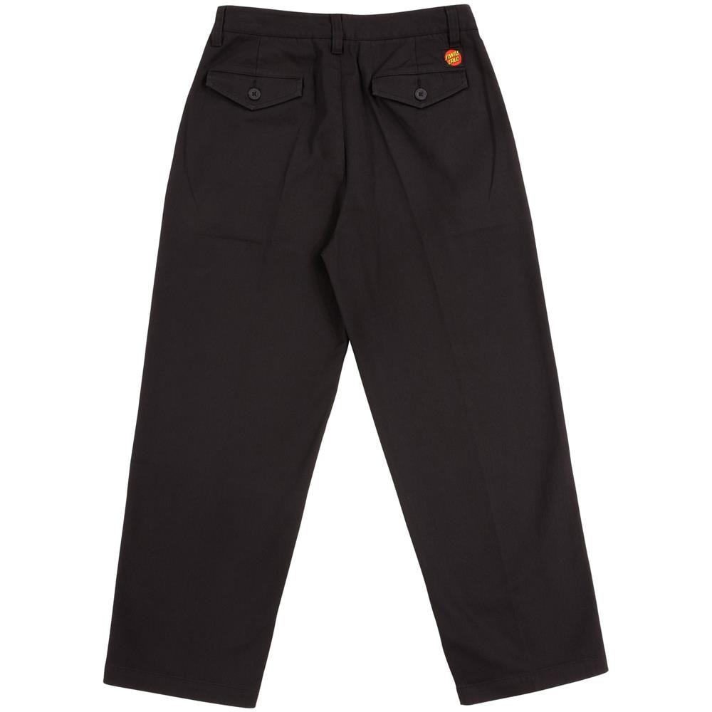 Pantaloni Donna Santa Cruz Nolan Chino Nero (eu 38 / Us 5, Nero)  - Foto 2