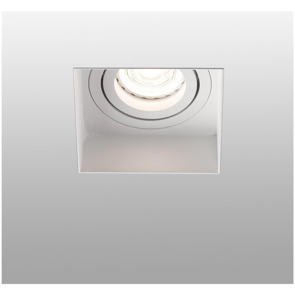 Downlight Quadrato Inclinabile Bianco Trimless, Gu10 - Foto 1