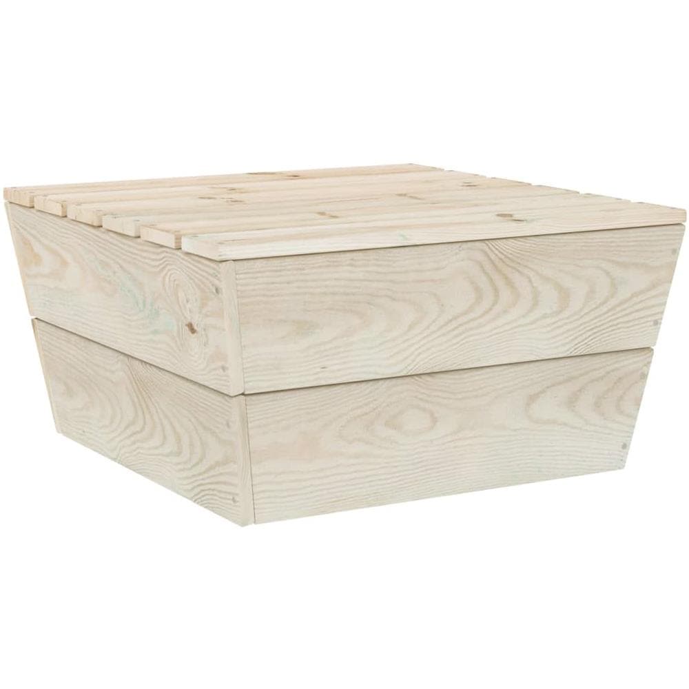 Set Divani da Giardino su Pallet 5 pz in Legno Abete Impregnato - Foto 8