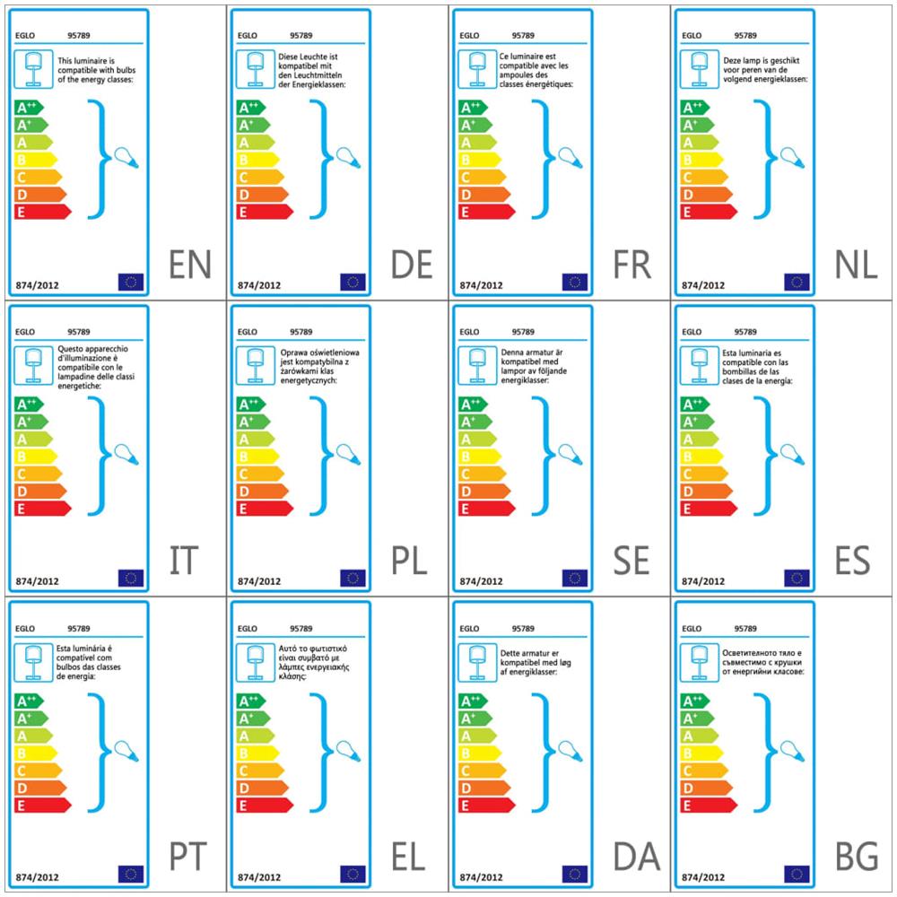 Lampada da Tavolo Carlton 2 Nera e Bianca - Foto 4