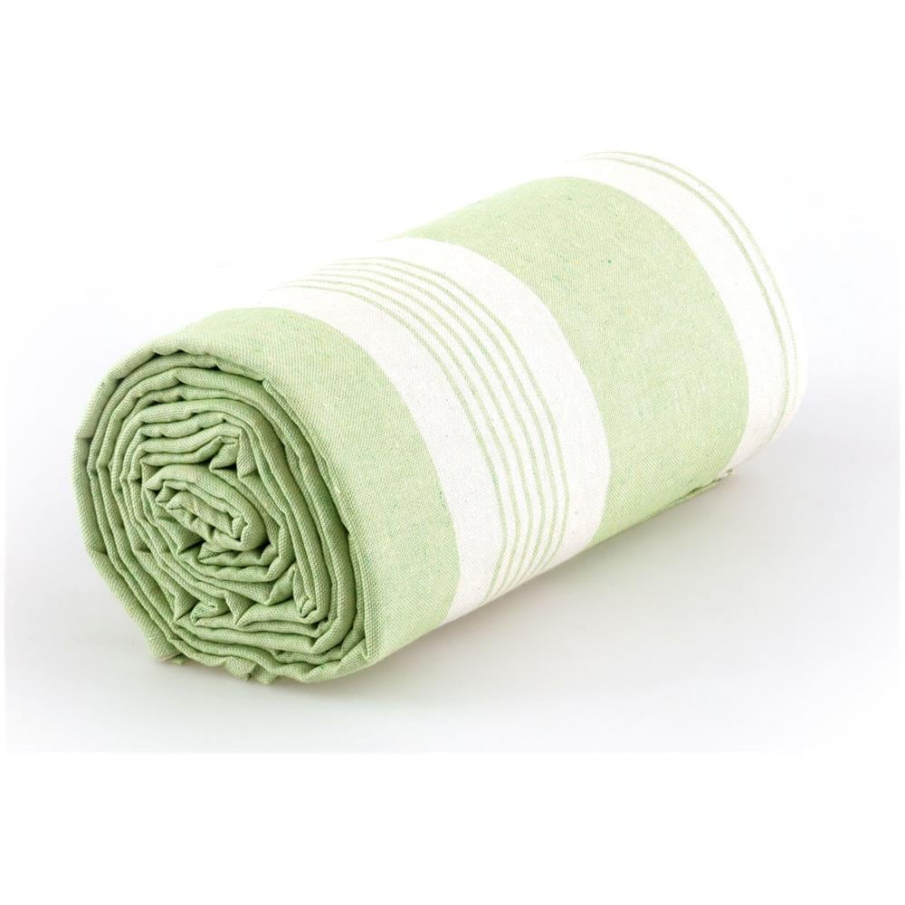 Telo Arredo Granfoulard Copritutto Cotone Made Italy Vari Disegni Arredatutto Copriletto Multiuso 1 Piazza Grancasa Verde - Foto 1