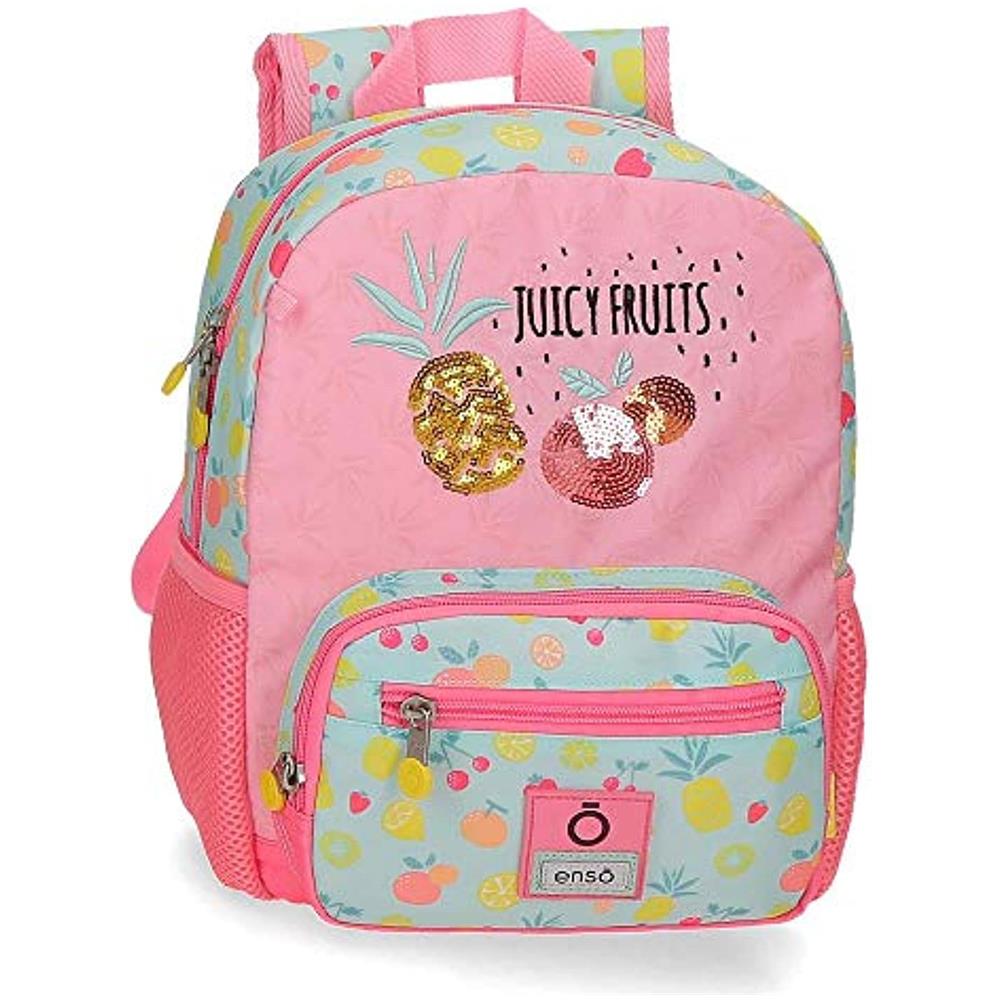 Juicy Fruits Zaino Casual Multicolore 23x28x10 Cms Poliestere - Foto 1