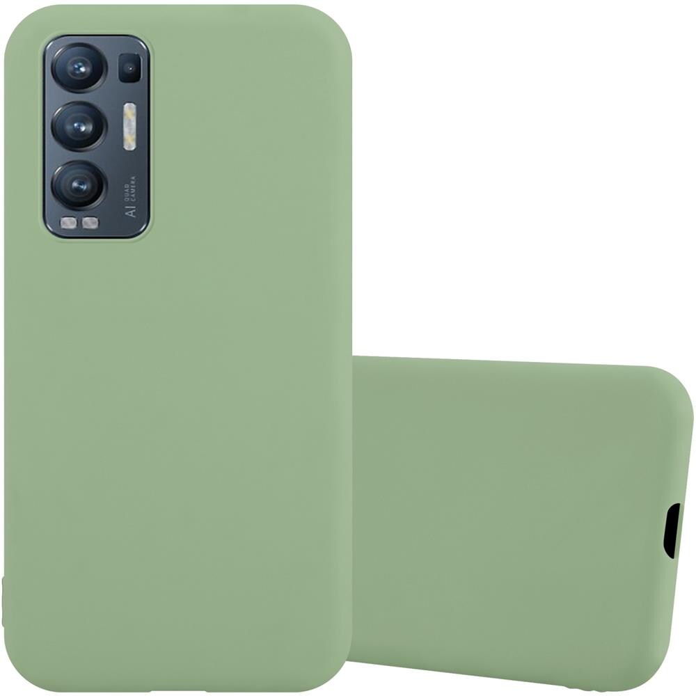 Custodia Compatibile Con Oppo Find X3 Neo In Candy Pastello Verde - Coperchio Protettivo In Silicone Tpu Flessibile - Foto 1